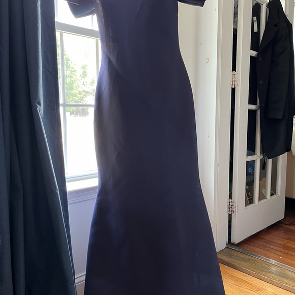 BADGLEY MISCHKA blue size 12 new with tags great mother of the bride dress - Picture 3 of 11